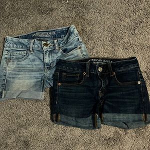American Eagle Super Stretch denim shorts